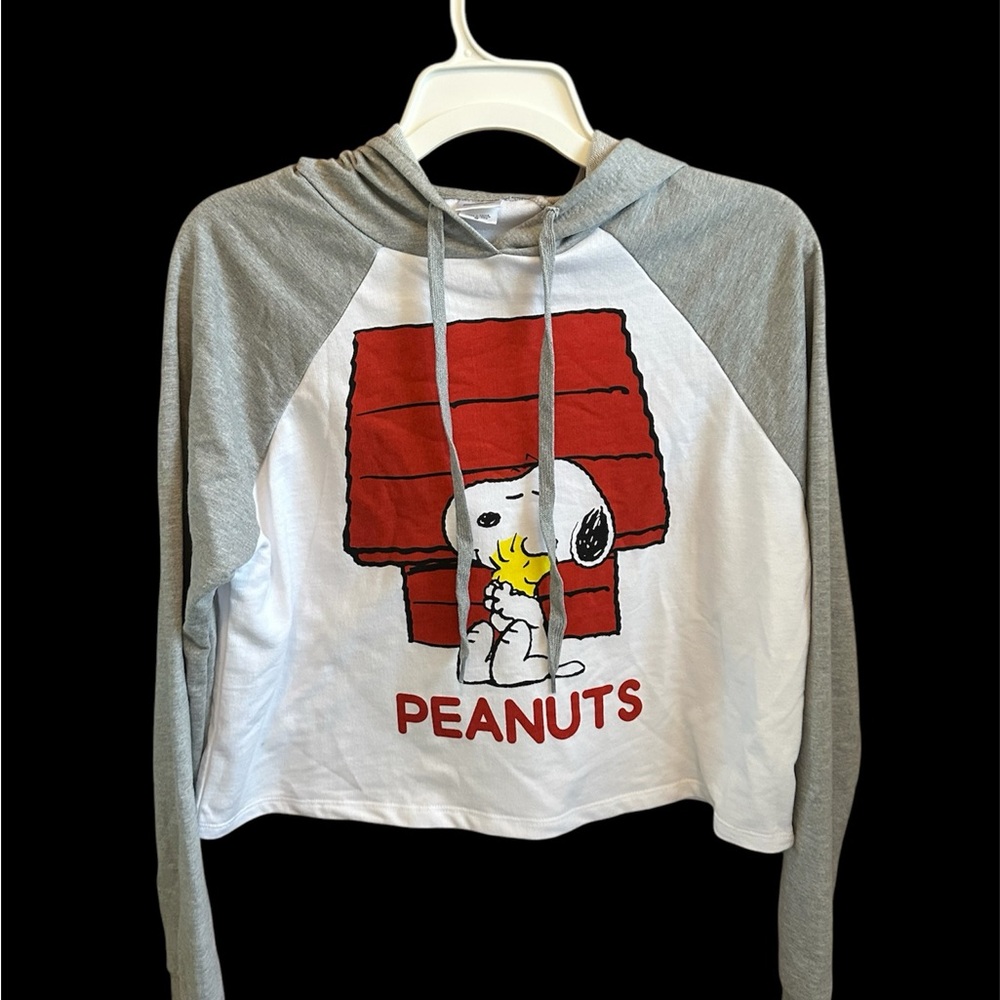 Peanuts Cropped Hoodie
